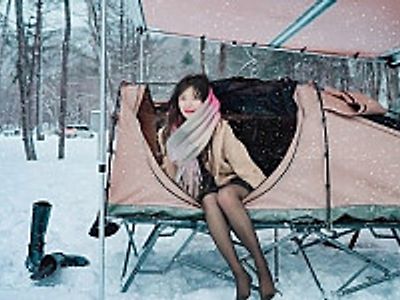 눈속에미녀