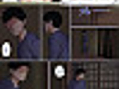 잠든 어머니와 실컷