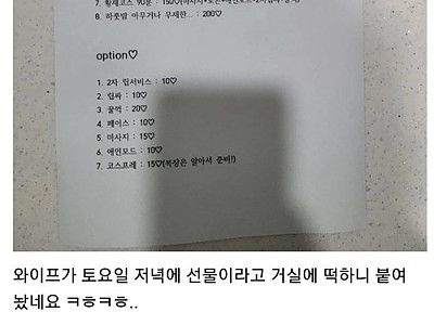직업병이 있으신것 같습니다
