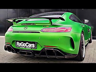 Mercedes-AMG GT R - Green Track Monster! Interior, Exterior,…