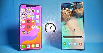 아이폰11 pro max vs 갤럭시 노트10+ 스피드테스트 | 인스티즈