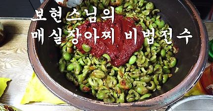 보현스님의 매실장아찌