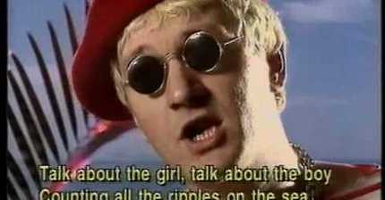 Captain Sensible - Happy Talk (singalong version)