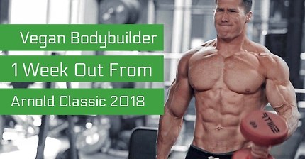 How I Eat/Train 1 Week Out | Chest Workout | Nimai Delgado Vegan IFBB Pro