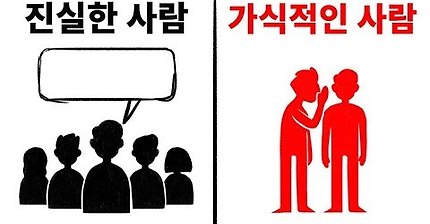 가식적인 사람의 12가지 특징 | 인스티즈