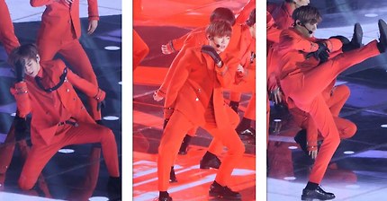 181225 워너원(Wanna One) BOOMERANG (부메랑) 레드수트가 잘어울리는 [강다니엘] KANG DANIEL 직캠 Fancam (2018 가요대전) by Mera