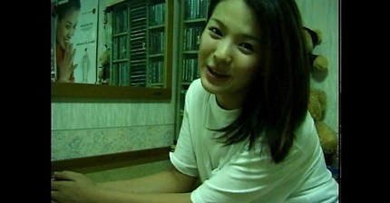 송혜교, 10대 시절 풋풋한 셀프카메라 풀버전!