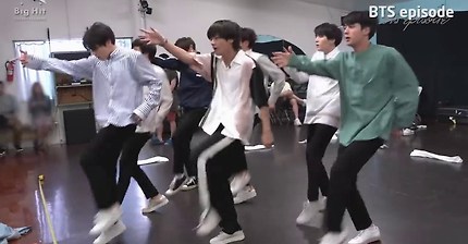 [방탄소년단]빌보드 무대 연습하는 소년단 구경하기