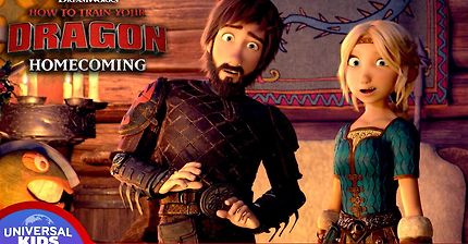 Hiccup's Kids HATE Dragons? / HOW TO TRAIN YOUR DRAGON - HOMECOMING