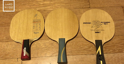 INER ALC TABLE TENNIS RACKETS - 이너 ALC 탁구라켓들 둘러보기 - with Ovtcharov no.1, Pro alc 등등
