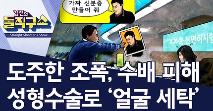 도주한 조폭, 수배 피하려고 성형수술로 '얼굴 세탁' | 인스티즈