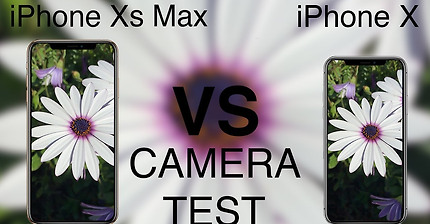 iPhone Xs Max vs iPhone X CAMERA TEST!