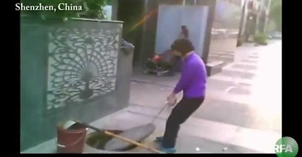 Sewer cooking oil in China