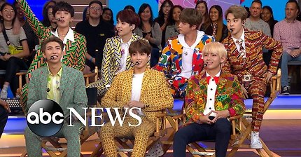 방탄소년단(BTS) 굿모닝아메리카 출연 영상 | 인스티즈