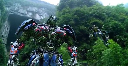Transformers: Age of Extinction - Optimus Prime Speech/The Battle Begins/Dinobots Charge