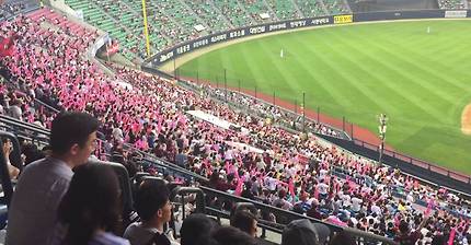 넥센히어로즈 승리를 위한 함성