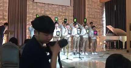 사상고 학생들이 부르는 축가(그토록믿었었던그여자가시집가는날)