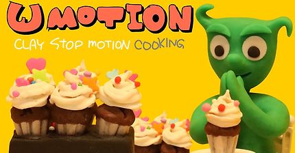 크리스마스 컵케이크 ASMR/스톱모션/클레이 애니메이션/Stop Motion/clay animation/만들기/Christmas Cupcake MUKBANG/요리/cooking