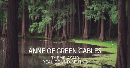 [SOUNDS] ASMR st 빨강머리 앤 테마 리얼 사운드 믹싱 / Anne of green gables ambience real sound mixing / NO TALKING