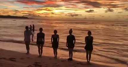 트와이스 인스타그램 - 괌에서도 렛츠댄나 | 인스티즈