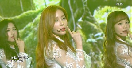 뮤직뱅크 Music Bank - 에이프릴 - 봄의 나라 이야기 (APRIL - April Story).20170106