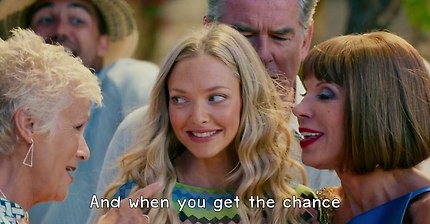 Mamma Mia! Here We Go Again - Dancing Queen (Lyrics) 1080pHD