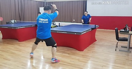 왼손짱 vs 적룡혀니 (in HS club)