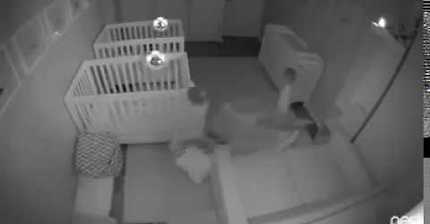 Ever wonder what 2-year-old twins might do in the middle of the night?