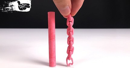 How to Make chain from chalk