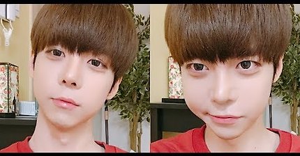 [충격주의] 최초공개하는 강혁민메이크업!! (혁민이눈만들기)