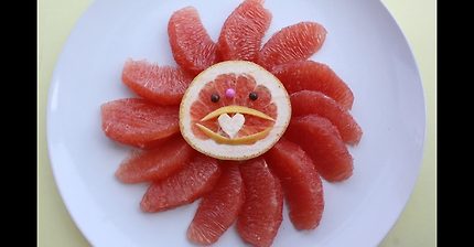 How To Cut A Grapefruit グレ?プフル?ツの切り方