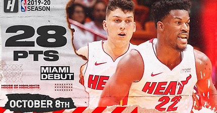 Jimmy Butler & Tyler Herro Miami Heat Debut Highlights vs Spurs | October 8, 2019