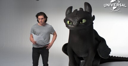 HOW TO TRAIN YOUR DRAGON: THE HIDDEN WORLD | Kit Harington and Toothless’ Lost Audition Tapes