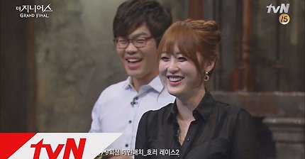 The Genius [9회전 비하인드] 신아영, 딜러 성대모사 도전! 150822 EP.9
