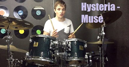 Hysteria Drum Tutorial - Muse