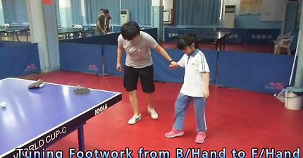 [LHTT #18_Etc] Tuning Footwork from Backhand to Forehand 180717
