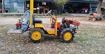 신형경운기 핸들경운기약치는것장착