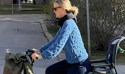 자전거 탄 스웨덴<br>여성이 우아한 이유<br>