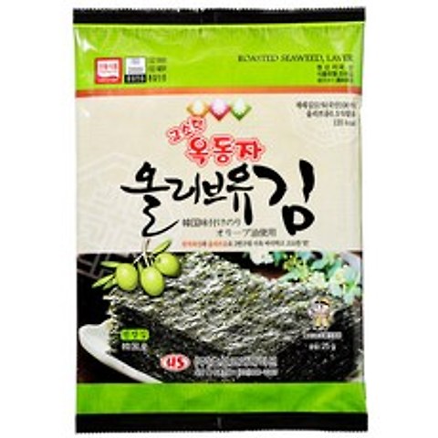 [옥동자] 고소한 옥동자 올리브유 전장김, 1개