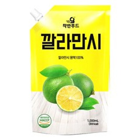 착한푸드 깔라만시 원액, 1000ml, 1팩