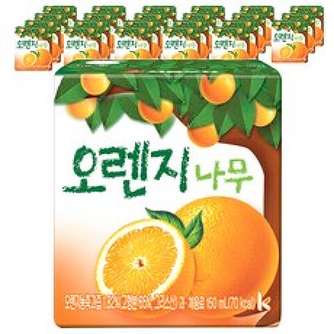 서울우유 오렌지나무 주스, 150ml, 24개