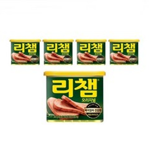 리챔 오리지널 햄통조림, 340g, 4개