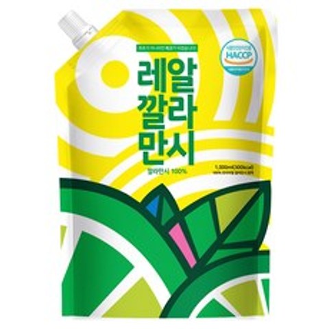 바로푸드 레알 깔라만시, 1L, 1개