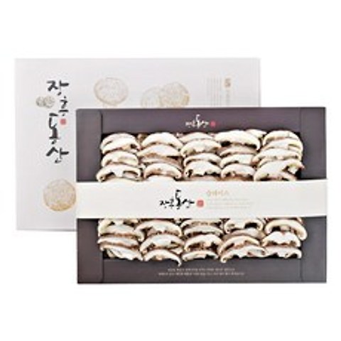 장흥 표고버섯 선물세트 슬라이스 200g + 종이백, 1세트