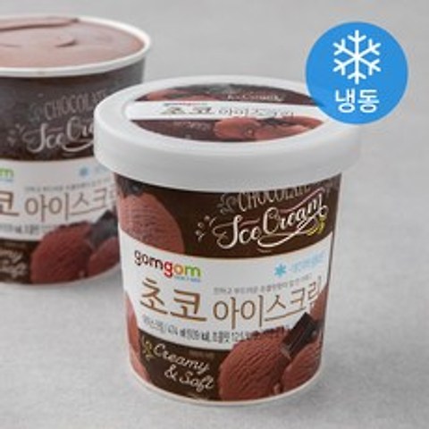 곰곰 초콜릿 아이스크림, 474ml, 1개