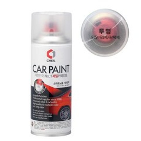 제일카페인트 광택마감 투명 스프레이 페인트, 200ml, 1개