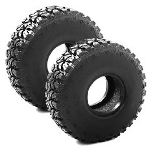 RC4WD RC4WDZT0149 Attitude M T 1.9 Scale Tires RC 부품, 2개입
