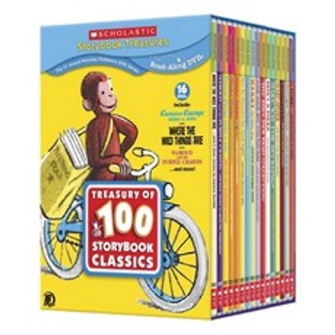 DVD 스콜라스틱 스토리북 100EP SCHOLASTIC STORYBOOK TREASURES 100EP, 16CD