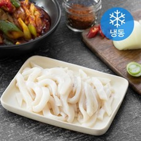 서풍 국산 오징어 몸통 슬라이스 (냉동), 400g, 1개