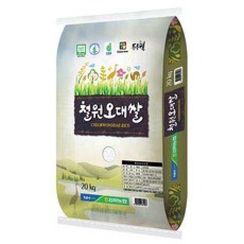 농협 2020년 햅쌀 철원오대쌀 백미, 20kg, 1개